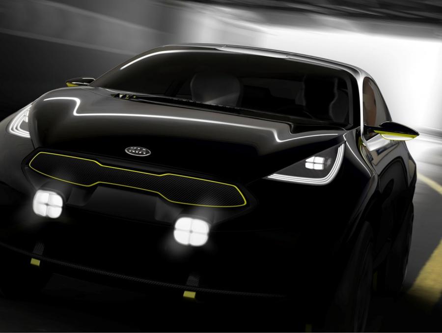  Kia B-Segment Concept Sketch 2013 года  (фото 1 из 2)